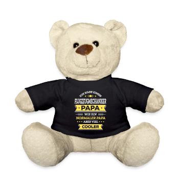 FLUGZEUGMECHANIKER PAPA - COOLER ALS NORMAL - Teddy - Schwarz - Vorne