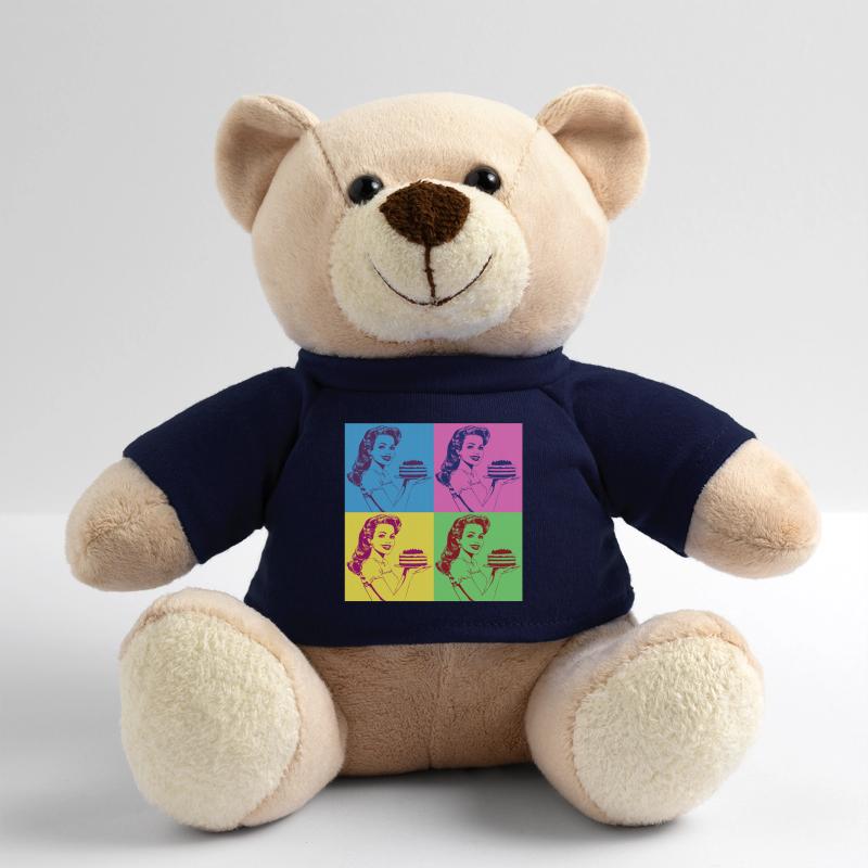 Cuisson Gâteau Cuisson Reine Cuisson Fée Boulanger Pop Art Nounours