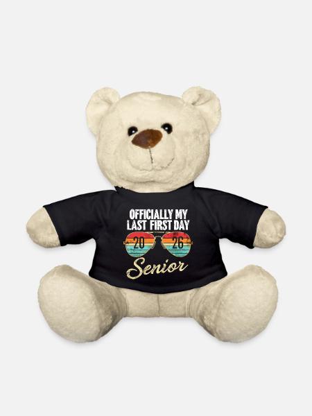 Letzter erster Schultag 2026 Senior - Teddy - Schwarz