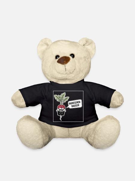 Radieschen-Rausch ! - Teddy - Schwarz