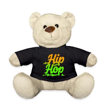 Hip Hop - Teddy Bear - black - Front