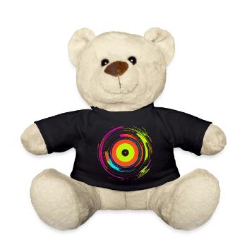 Schallplatte Retrowave - Teddy - Schwarz - Vorne