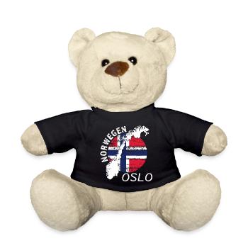 Oslo - Teddy Bear - black - Front