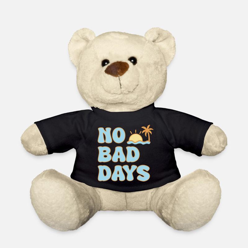 No Bad Days – eine positive Stimmung im Sommer - Teddy - Schwarz