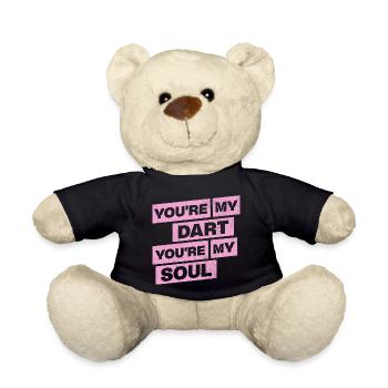 Darts Shirt Hoodie You are my soul - Teddy - Schwarz - Vorne