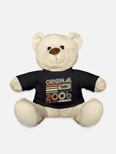 Original_2006_Jahrgang_Retro_Geburtstag_Geschenk - Teddy - Schwarz