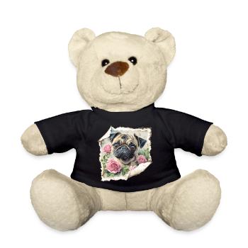 Mops Vintage - Teddy - Schwarz - Vorne
