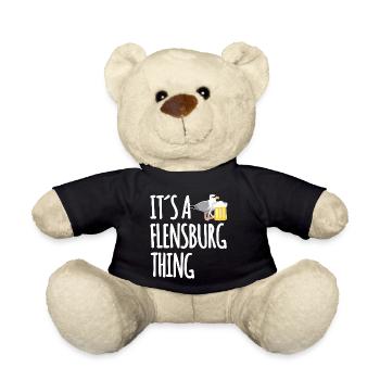It's A Flensburg Thing - Teddy - Schwarz - Vorne