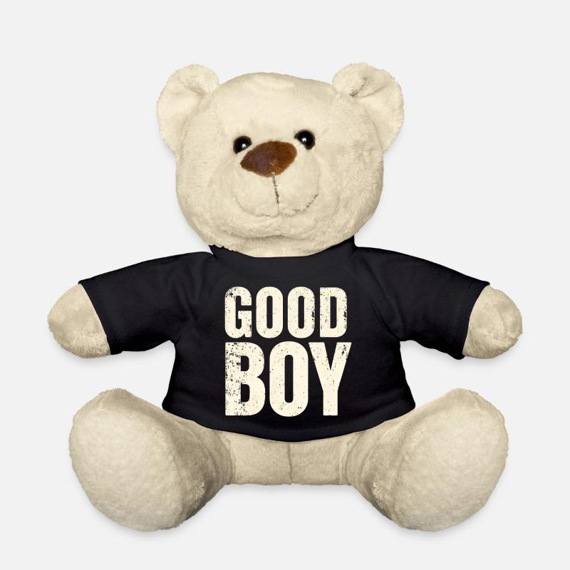 Good boy. - Teddy Bear - black