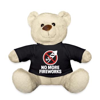 Plus de feux d’artifice – Édition du réveillon du Nouvel An - Nounours - noir - Devant