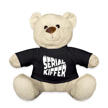Serial kiffer - Teddy Bear - black - Front