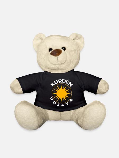 Kurden Rojava - Teddy - Schwarz