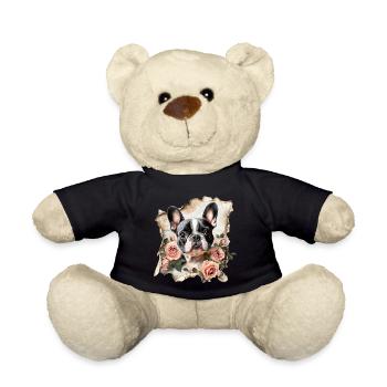 French Bulldog - Teddy Bear - black - Front