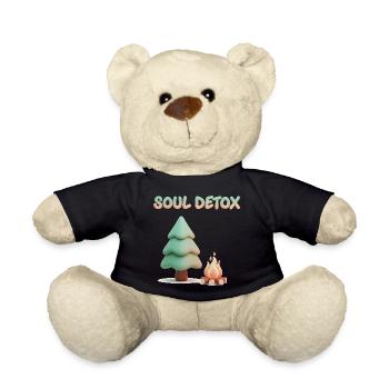 Esthétique chaleureuse 3D de Pine Tree Soul Detox - Nounours - noir - Devant