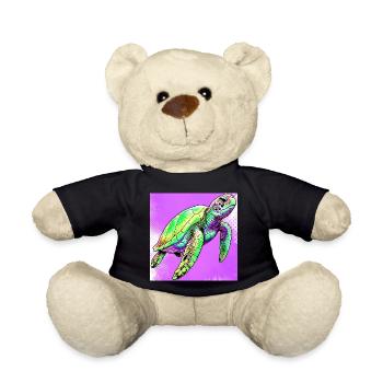 tortue - Nounours - noir - Devant