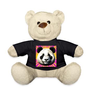 Panda - Teddy - Schwarz - Vorne