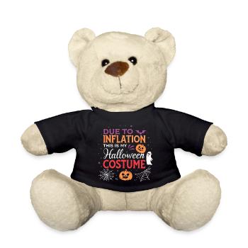 Déguisement Halloween Inflation Humour - Nounours - noir - Devant