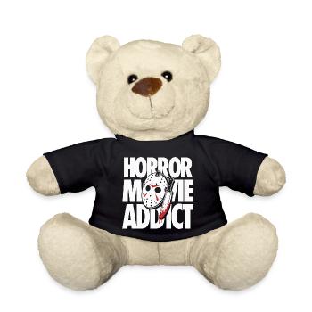 Horror Movie Addict Slasher Fan Design - Teddy - Schwarz - Vorne
