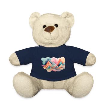 Design - Teddy Bear - french navy - Front