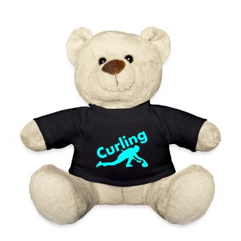 Curling - Teddy - Schwarz - Vorne