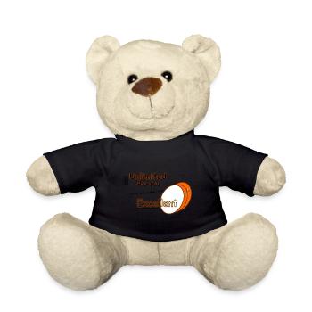 Life ist easy to choose to be Excellent - Teddy - Schwarz - Vorne