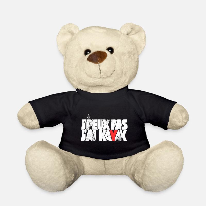 J'peux pas j'ai Kayak - Nounours - noir