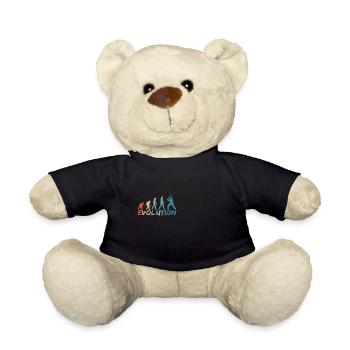 Cricket Kricket Schlagmann Evolution Vintage - Teddy - Schwarz - Vorne