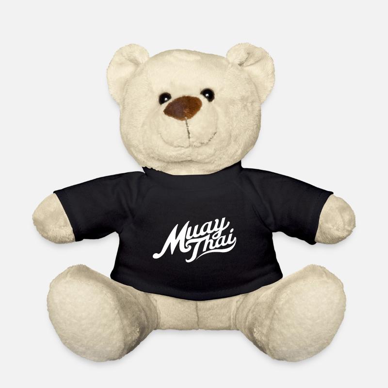 Muay Thai Schriftzug - Teddy - Schwarz