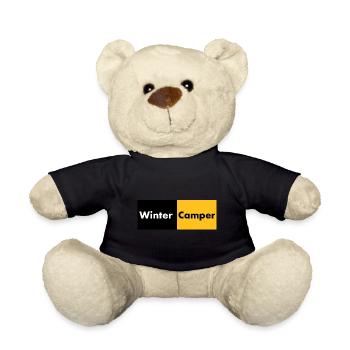 Winter Camper - Teddy Bear - black - Front