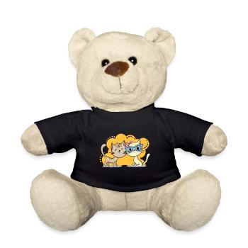 Katzenliebe - Teddy - Schwarz - Vorne