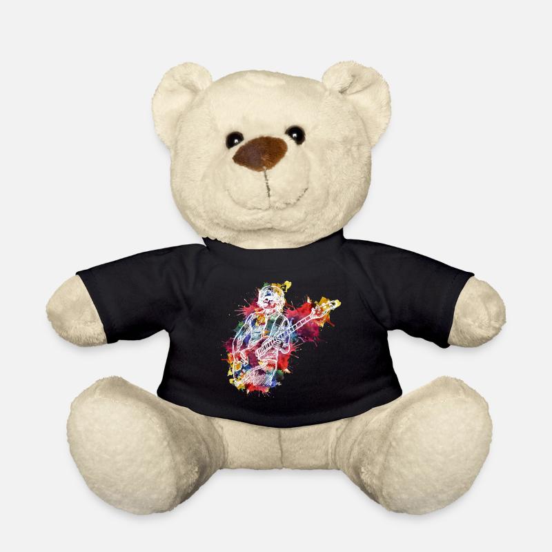 Art de la guitare abstraite - Nounours - noir