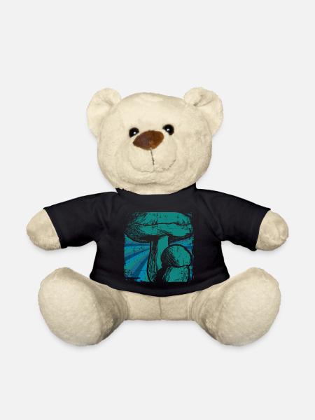 Pilze - Teddy - Schwarz