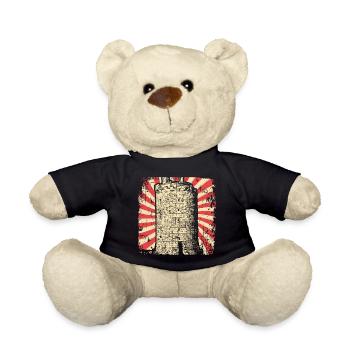 Burg Mittelalter - Teddy - Schwarz - Vorne