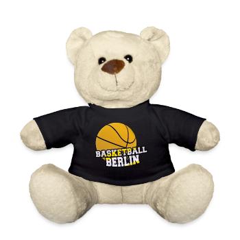 BASKETBALL BERLIN FAN BASKETBALL LIGA - Teddy Bear - black - Front