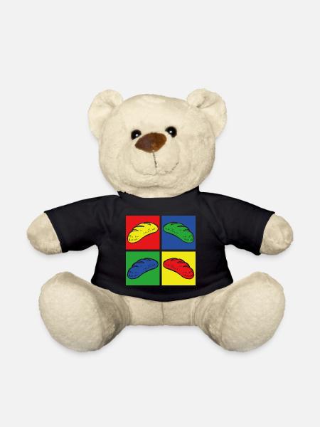 Backen - Teddy - Schwarz