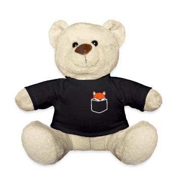Fox Pocket - sac, renard, cadeau - Nounours - noir - Devant