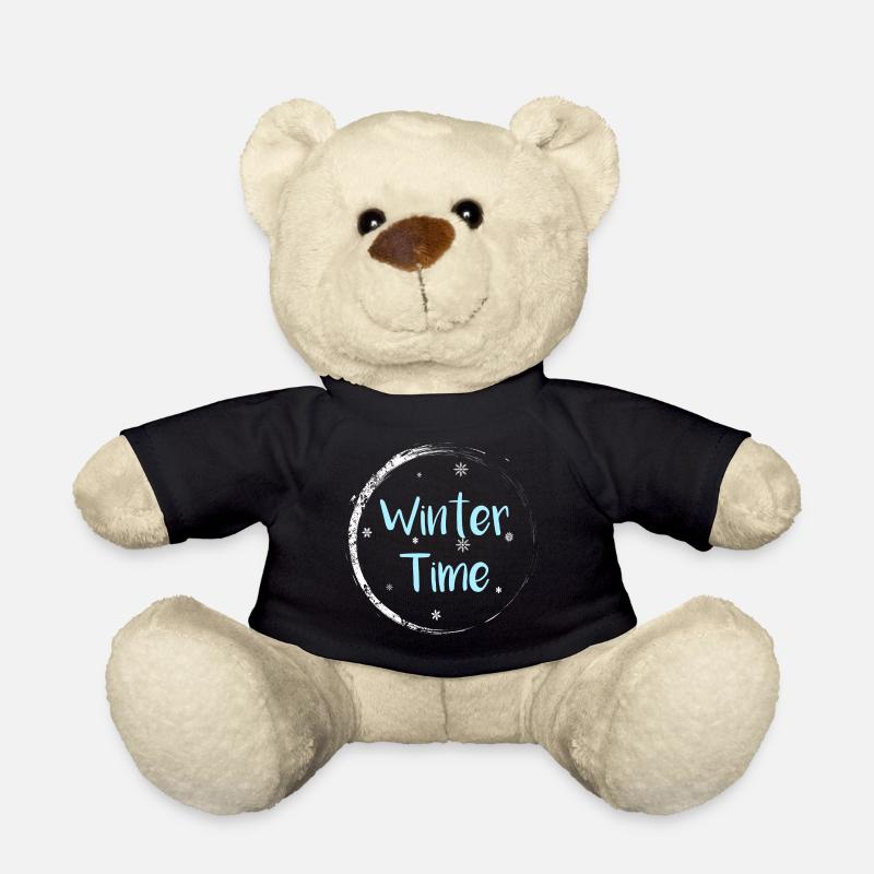 Winter Time - Teddy - Schwarz