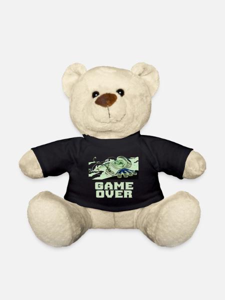 Astronaut Space Spaceflight Rocket Space Gift - Teddy Bear - black