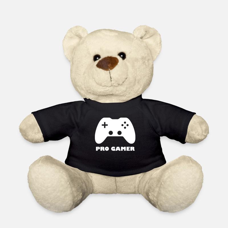 Progamer blanc - Nounours - noir