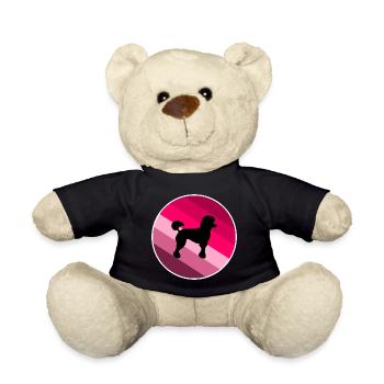caniche - Nounours - noir - Devant