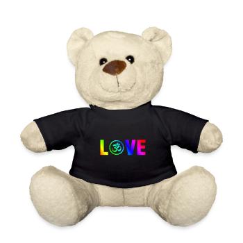Om indien Goa hinduismus buddhismus Inder Geschenk - Teddy - Schwarz - Vorne
