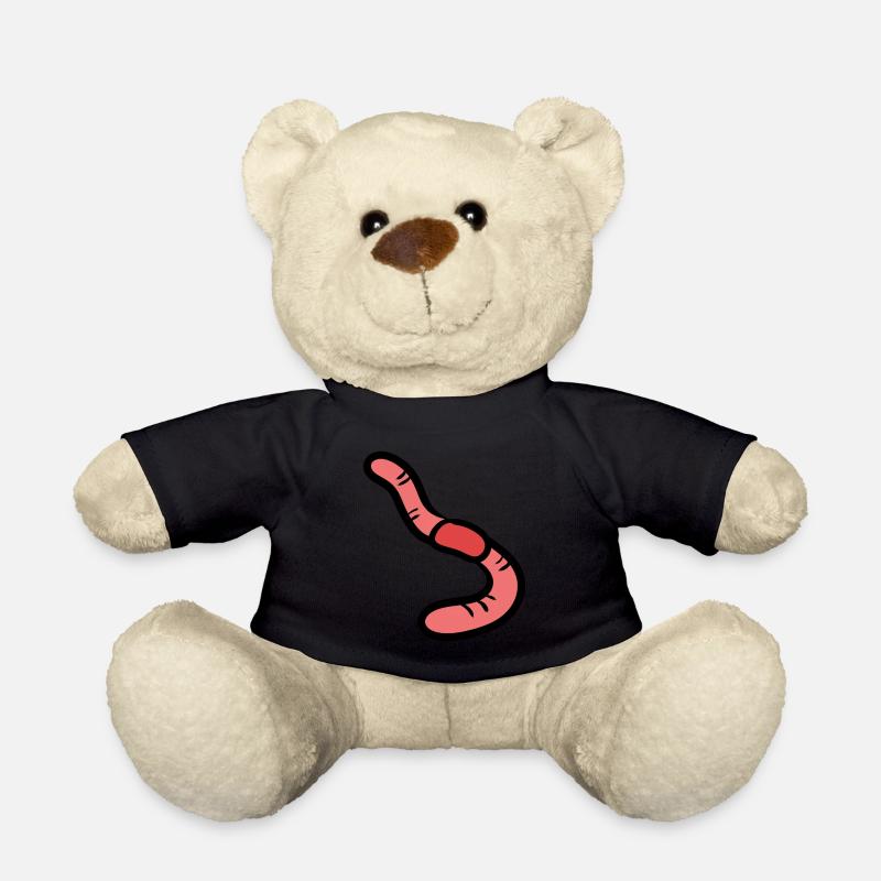 Ver de terre - Nounours - noir
