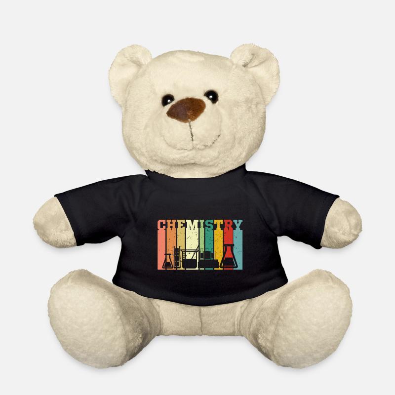 Chemistry Kolben Labor Chemiker Geschenk - Teddy - Schwarz