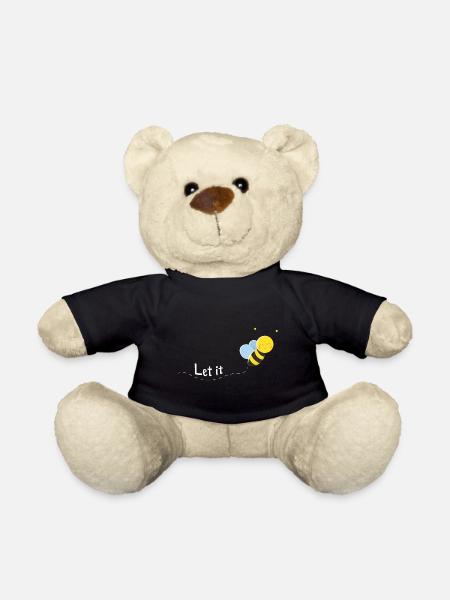 Let it bee Geschenk - Teddy - Schwarz