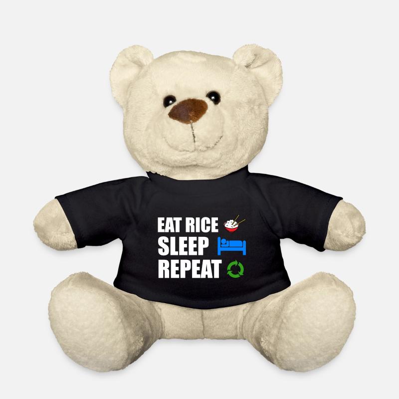rice - Teddy Bear - black