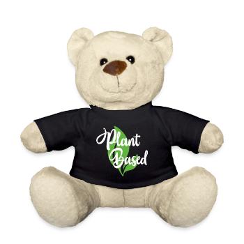 Plant Based Felischfrei Healthy Gift - Teddy Bear - black - Front