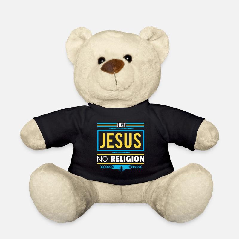 Juste Jésus, pas de religion - Nounours - noir