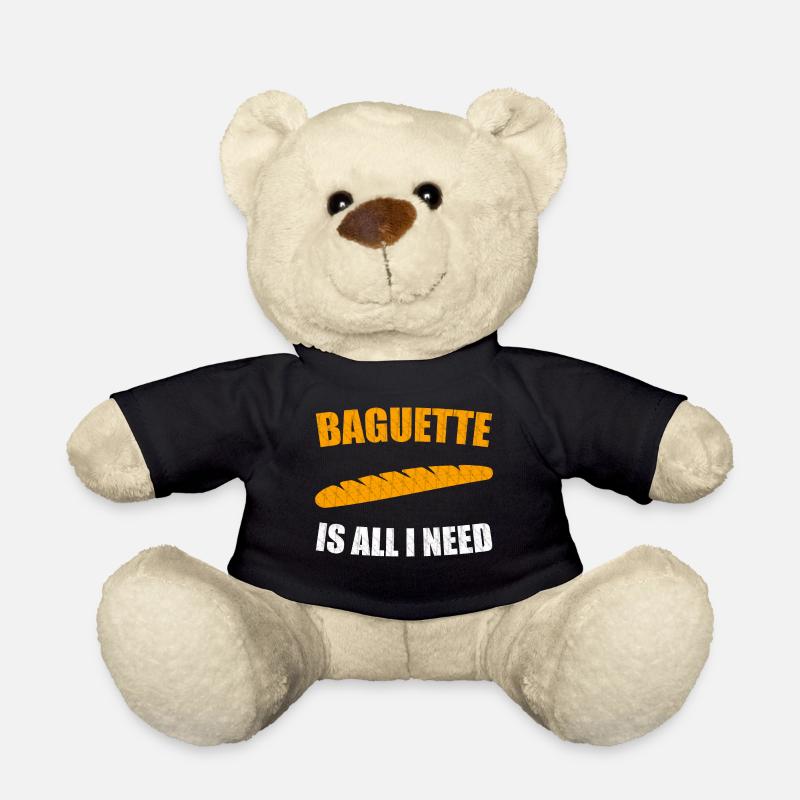 baguette - Teddy Bear - black