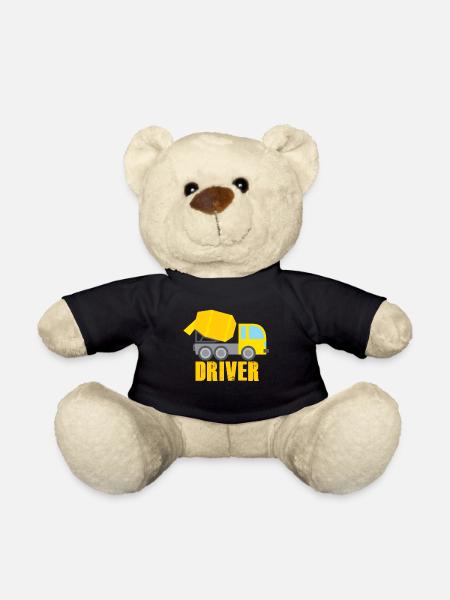 Betonmischer LKW Fahrer - Teddy - Schwarz