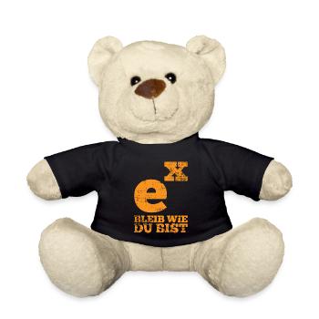 Exponential function Stay as you are gift - Teddy Bear - black - Front